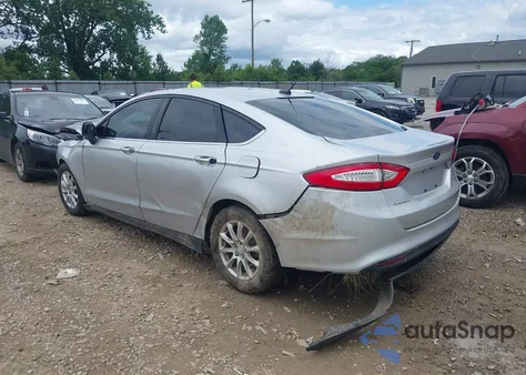 2016 Ford Fusion S из США, поврежденный, VIN 1FA6P0G76G5134880